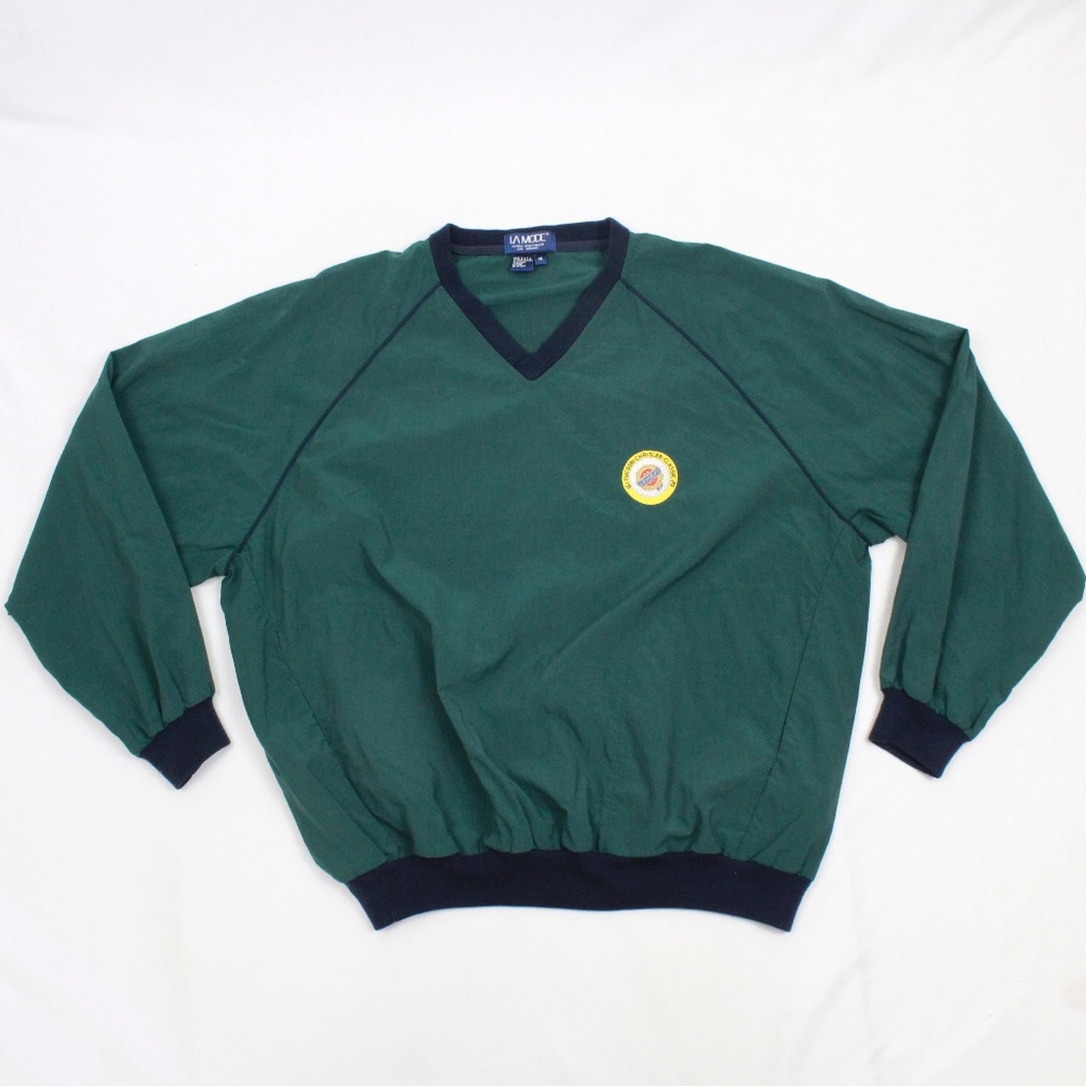 70's La Mode XL V-Neck Pullover Jacket Chrysler